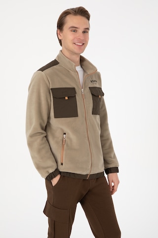 U.s. Polo Assn. Erkek Açık Haki Hırka Örme 50309979-vr183 Acık Hakı