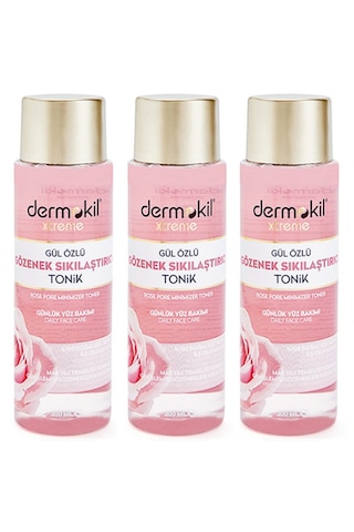 Dermokil Gül Özlü Gözenek Sıkılaştırıcı Tonik 3 X 200 Ml