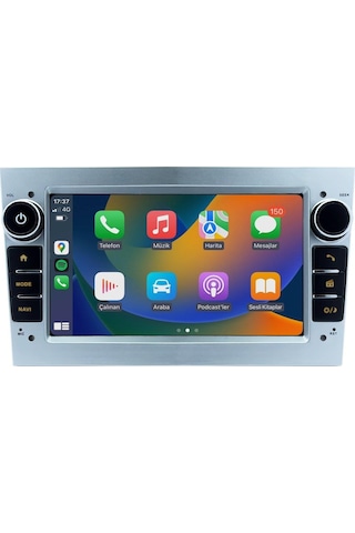 Noiser Opel Sılver 7 Inch Hıgh/st - Astra H - Corsa D - Vectra C - Combo - Zafıra 4 Gb Ram 64 Gb Hafıza Androıd Multımedıa Teyp T5