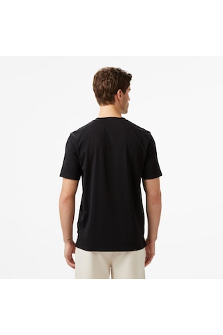 Nautica Erkek Siyah Regular Fit T-shirt Düz V57271t Siyah