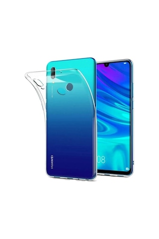 Kvy Huawei Honor 10 Lite Kamera Korumalı Süper Silikon Kılıf