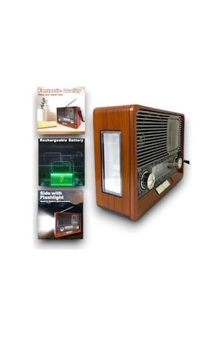 Nostaljikradyo 1647 - Şarj Edilebilir, Android Ve İos Uyumlu Hoparlör