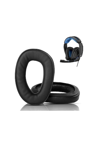 Sennheiser GSP300,GSP301,GSP302,GSP303,GSP305,GSP350,GSP370 Uyumlu Yedek Kulaklık Pedi