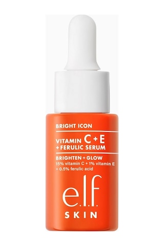 E.l.f. E.l.f Bright Icon Mini Serum 15ml, Vitamin C + E İle Parlaklık Veren Yüz Bakımı