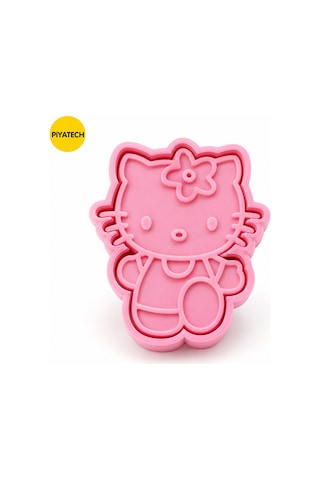 Hello Kitty Tasarımlı 3d Kurabiye Kalıbı Ve Şeker Hamuru Kopat Pasta Süsleme Aparatı Diğer