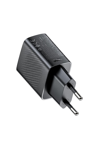 Acefast Pd30w Güç Destekli Gan 1xusb-c + 1xusb-a Çıkışlı Hızlı Duvar Şarj Cihazı - A98