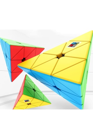 Moyu Pyramid V2 Cube - Stickersız Akıl Zeka Rübik Küp