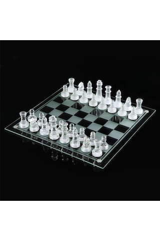 Cam Satranç Seti 20*20 cm