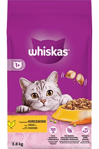 Whiskas Tavuklu Yetişkin Kedi Maması 3800 G