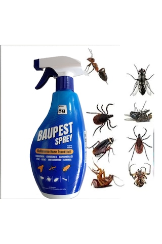 Baupest Sprey 400ml Karasinek, Sivrisinek, Hamam Böceği, Pire,...