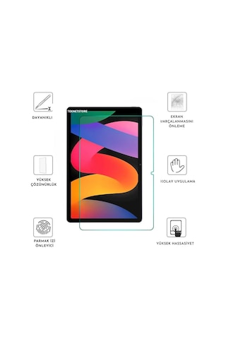 Honor Pad X9 11.5 İnç Uyumlu Kalem Bölmeli Standlı Silikon Kılıf + Ekran Koruyucu + Kalem 3'lü Set Kılıf