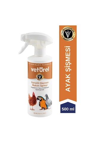 Veturel Kanatlı Hayvan Bakım Spreyi 500 ML