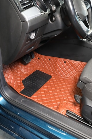 Honda Cıvıc Fd6 2007-2011 Taba Renk 8d Diamond Premium Havuzlu Deri Oto Paspas