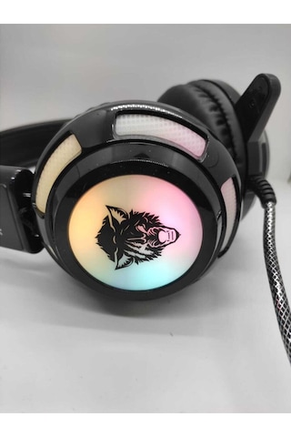 Rosstech V8 Mikrofonlu RGB Işıklı Oyuncu Kulaklığı