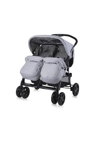 Lorelli Twin İkiz Bebek Arabası Cool Grey Gri