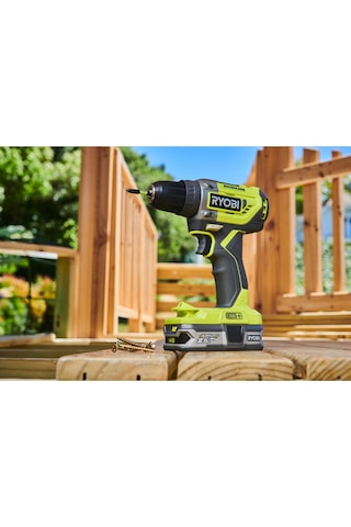 Ryobi R18DD5-0 18V Akülü Kömürsüz Matkap Vidalama