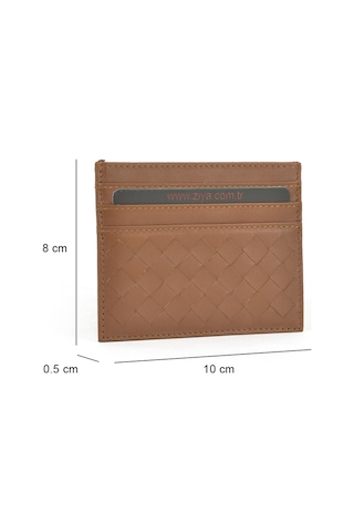 Ziya, Unisex Hakiki Deri Kartlık 1539852z05 Taba 1539852z05 320 Taba