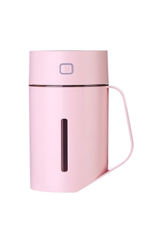 Padalink 420ml Usb Ev Ofis Nemlendirici, Led Işık, Hava Temizleyici Sprey, Pembe, Pil Yok