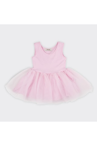 Kız Çocuk Meyve Desenli Elbise 2411gb26010-4334 001