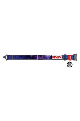 Waudog Nylon Dog Collar With Qr-passport, "nasa21" Design, Metal Fastex, S, W 20 Mm, L 24-40 Cm Mor