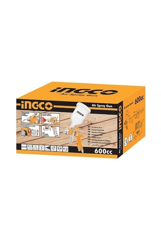 İngco ASG1061 Endüstriyel Boya Püskürtme Tabancası 600 CC