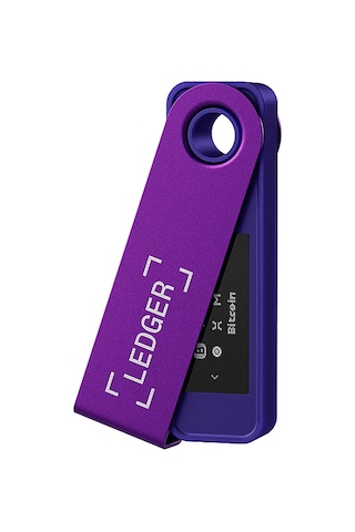 Ledger Nano S Plus Type-C 64 GB Kripto Cüzdan Mor