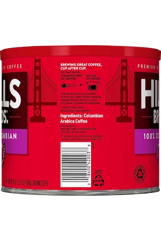 Hills Bros Colombian Filtre Kahve 6 x 680 G