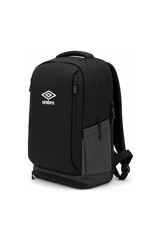 Umbro Özel Alt Bölmeli Sırt Çantası Okul Çantası Unisex Çanta siyah