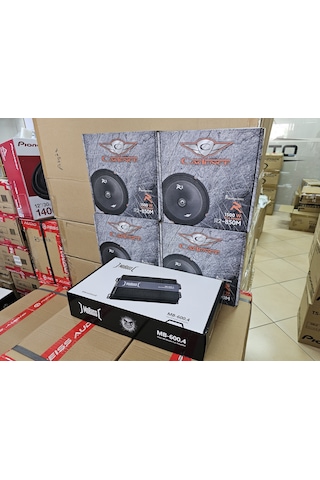 Cadence 2 Takım 20 Cm 120 Rms 1 Adet Mobass 600,4 Anfi