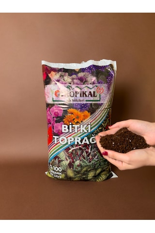 Bitki Toprağı 20 Litre %100 Organik İç Ve Dış Mekan Saksı Toprağı 20 L