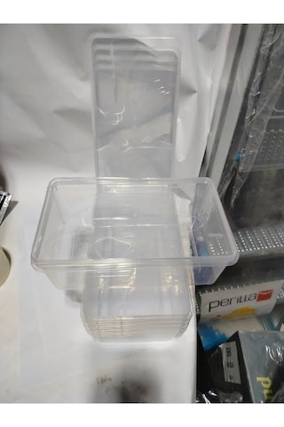 10 Adet Derin Dondurucu Difriz Saklama Kutusu 1 Litre Tüm Sebzeler Yiyecekler İçin Kendinden Kapaklı Tam Koruyucu Buzluk Kutusu Hava Almaz Koku Yapmaz En Sağlıklı Deep Freeze Kabı Özel Şeffaf Plastik Çok Renkli
