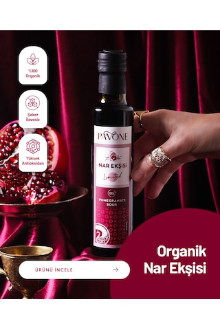 Pavone Limited 100% Nar Ekşisi 250 ML