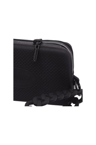 Mini Bag Chain Siyah Plaj Çantası Siyah