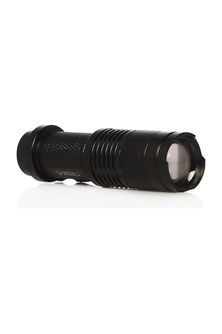Brs2 Xpe Led Şarjlı Metal El Feneri Açık Gri