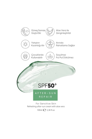 Gaia London Aloe Veral İçerikli Güneş Sonrası Jel Krem 100 ML