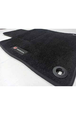 Honda Civic Fc5 2016-2021 Velur Halı Paspas Özel Anti-slip Kaydırmaz Taban