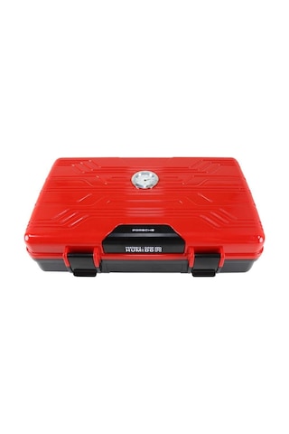 Jifeng Seyahat Tipi Puro Kutusu Humidor Kırmızı 10cigar