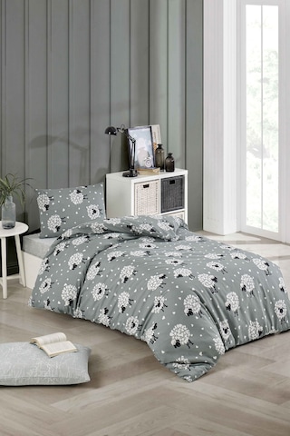 Tabu Home Kuzulu Tek Çarşafı Lastikli Kişilik Nevresim Takımı