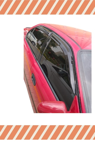 Honda Civic Sedan 1992-1995 Modellerine Özel 4'lü Mügen Tip Cam Rüzgarlığı