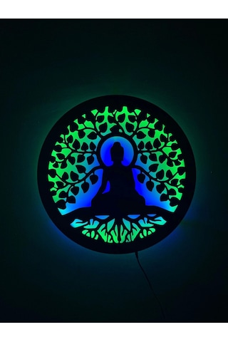 Led Işıklı Yoga V2 Tablosu