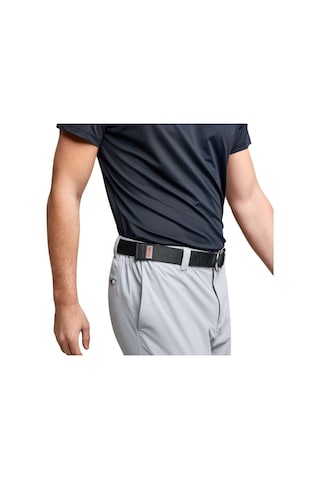 Slam Slam Logo Belt Unisex Siyah Kemer W01 Siyah