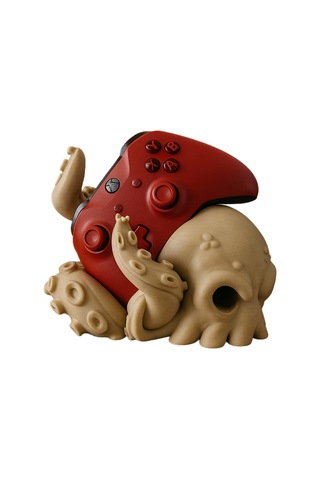 Ahtapot Tasarımlı Gamepad Standı
