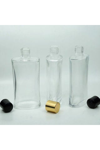 Boş Kolonya Şişesi 160 Ml 5 Adet Şeffaf Boş Şişe