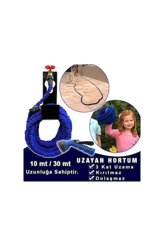 Uzayan Tabancalı Hortum 30 Metre