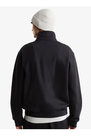 The North Face Nf0a8fd8-8k2 M Tnf Essential Simple Dome Rlx 1/4 Zip Erkek Sweatshirt Siyah