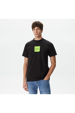 Huf Set Box Erkek Siyah T-shirt