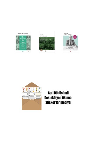 Her Kuyuda Bir Yusuf + Edebiyatın Çanakkale Yle İmtihanı Ciltli + Dünyayı Güzelleştirmek + Okuma Sticker'ları