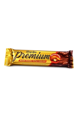 Beyoğlu Premium Bütün Bademli Çikolata 75 Gr X 4 Adet