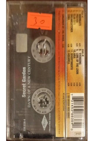 Plak Değildir Kaset Tir Secret Garden Dawn Of A New Centürky Ka