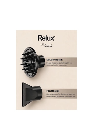 Relux Rhd2200 Procare Comfort Ac Motor Saç Kuruma Makinesi 2200w